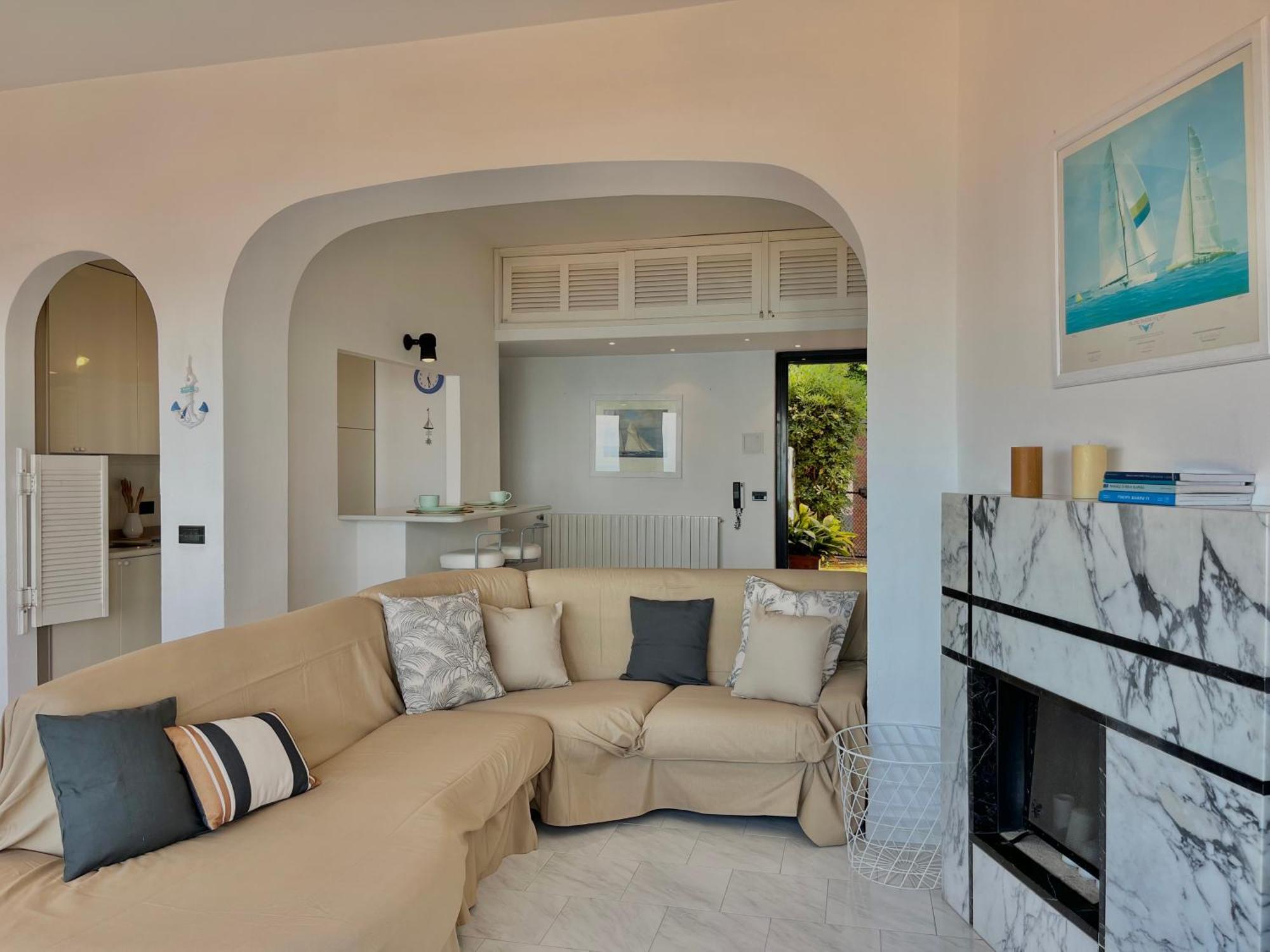 Apartament Porto Santo Stefano Vista Mare + Parcheggio Gratuito Zewnętrze zdjęcie